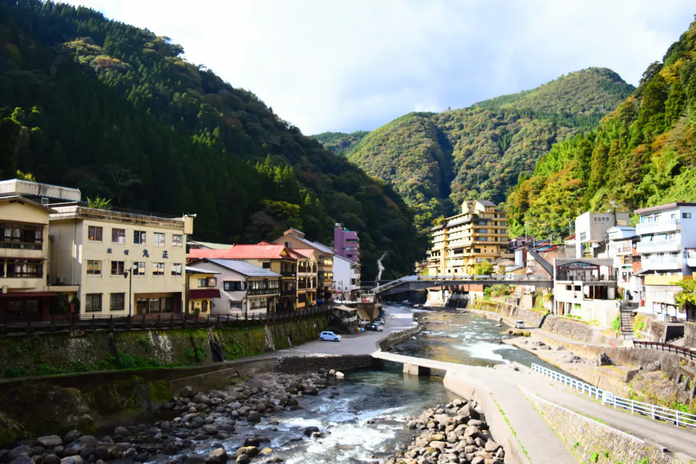 杖立川の写真